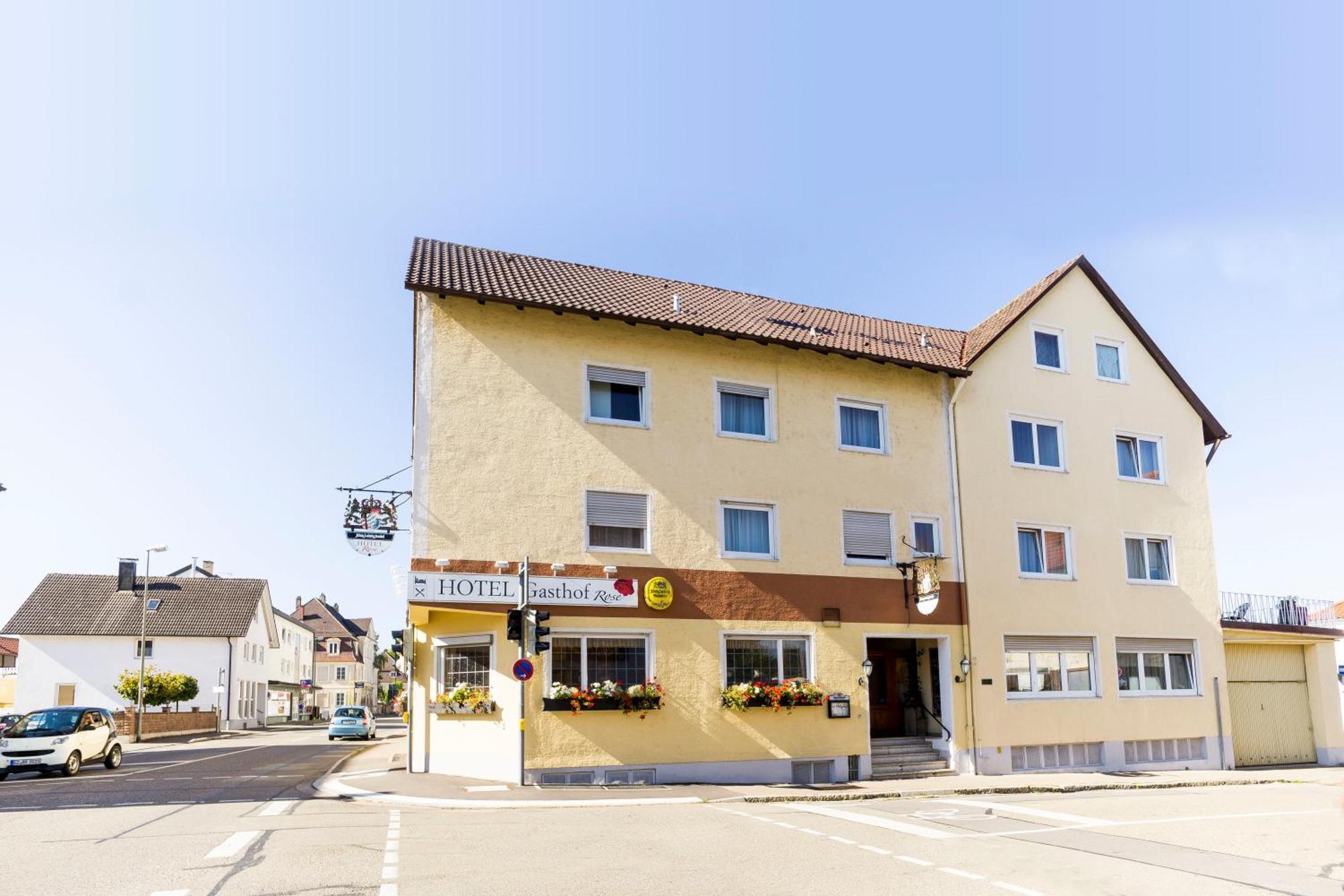 Hotel Gasthof Rose Günzburg Екстериор снимка
